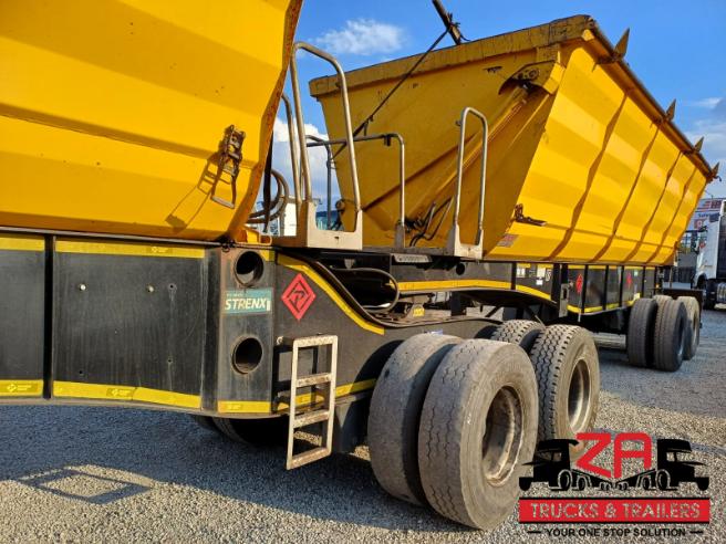 2022 PARAMOUNT 45 CUBE SIDE TIPPER TRAILER #53300